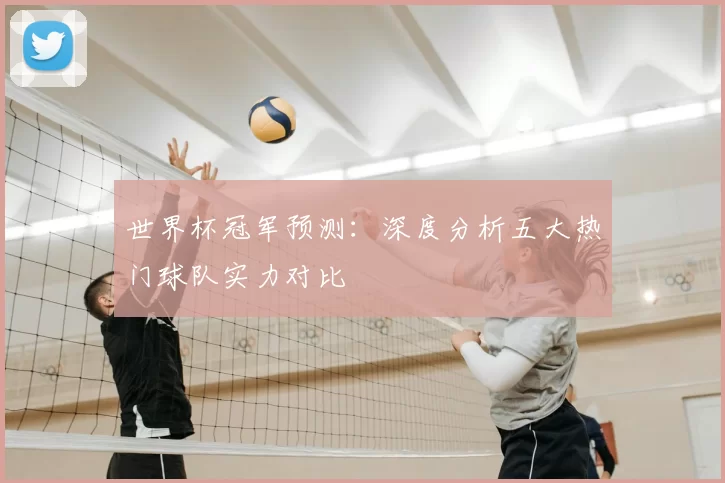 世界杯冠军预测:深度分析五大热门球队实力对比